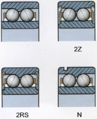 角接触球轴承(图1)